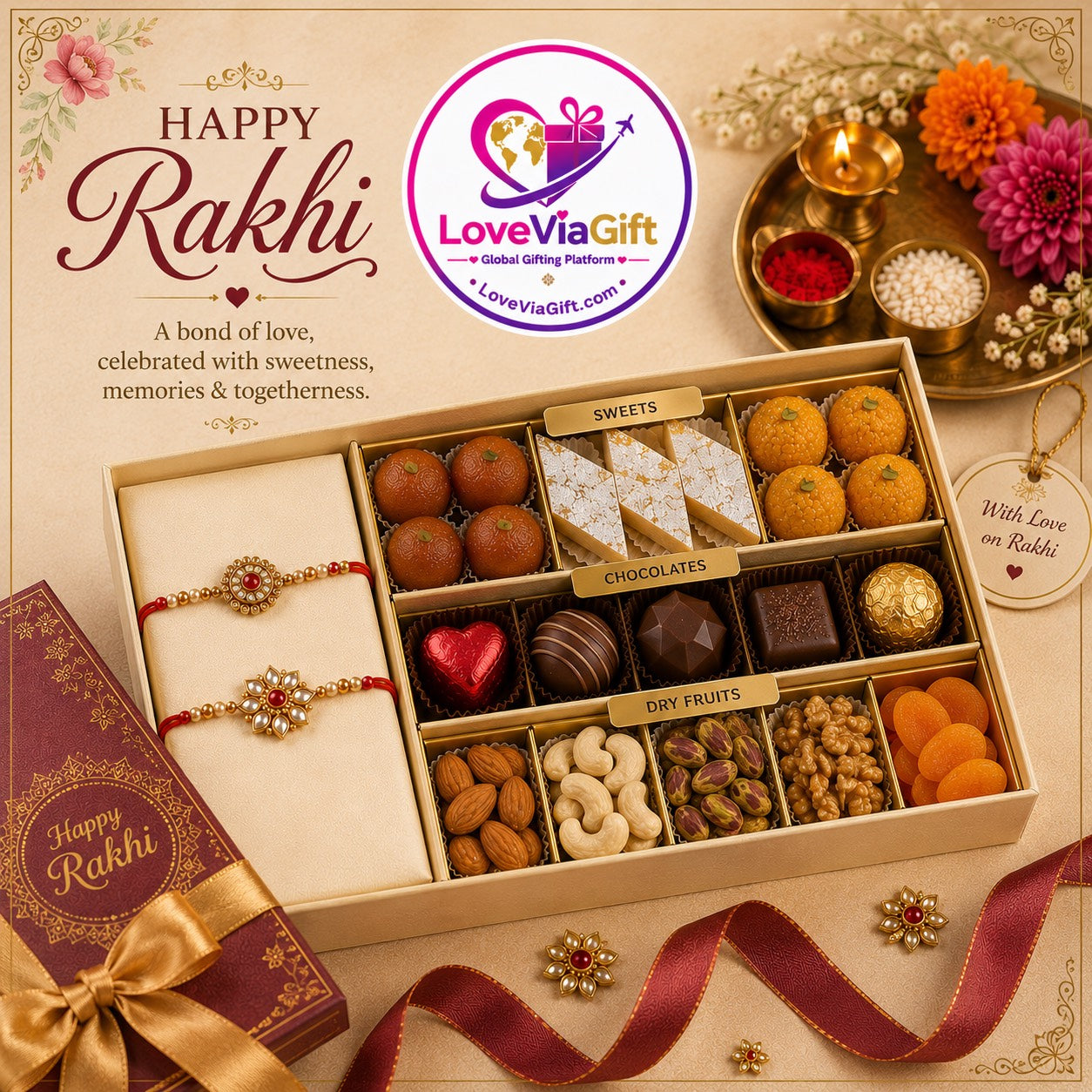 Rakhi With Combo