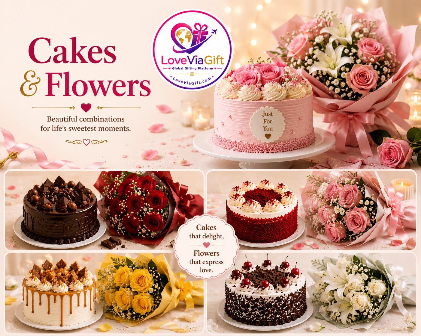 Cakes & Flowers