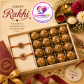 Rakhi With DryFruit Ladoo