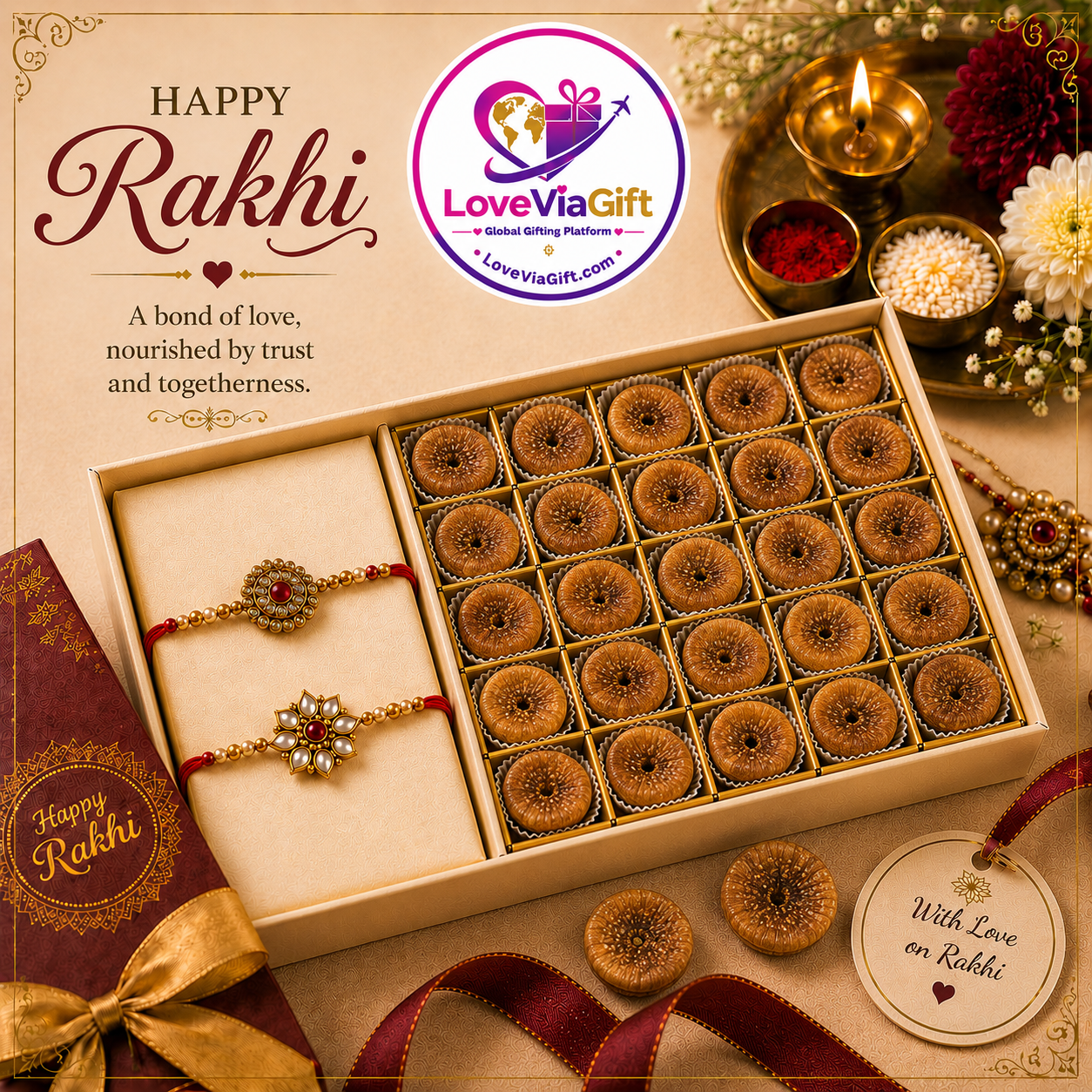 Rakhi With Figs